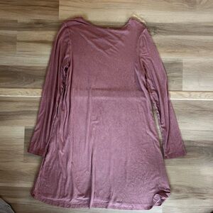Dusty rose dress